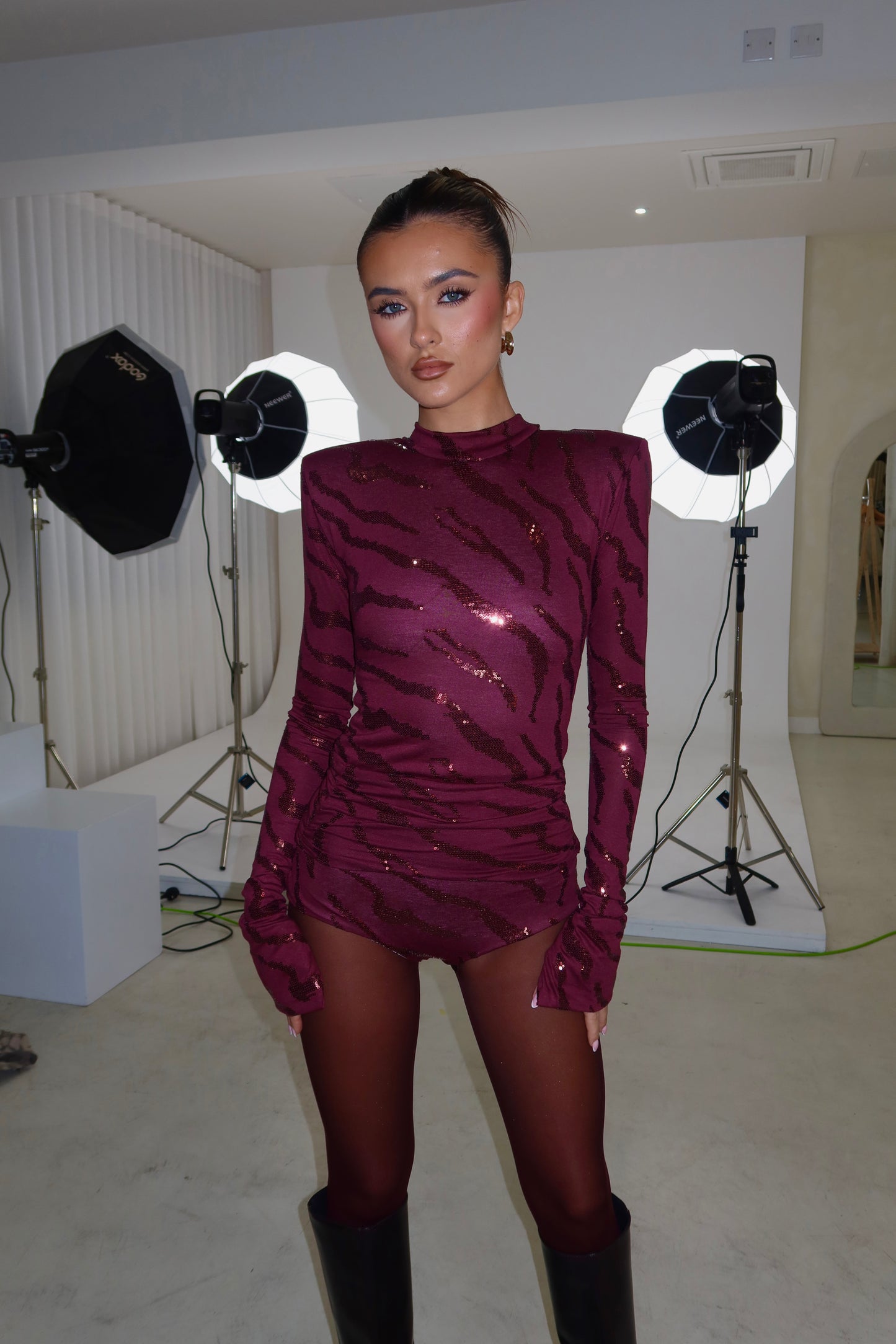 ISABEL CO ORD LIMITED EDITION BURGUNDY